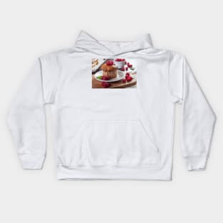 Strawberry cupcake Kids Hoodie